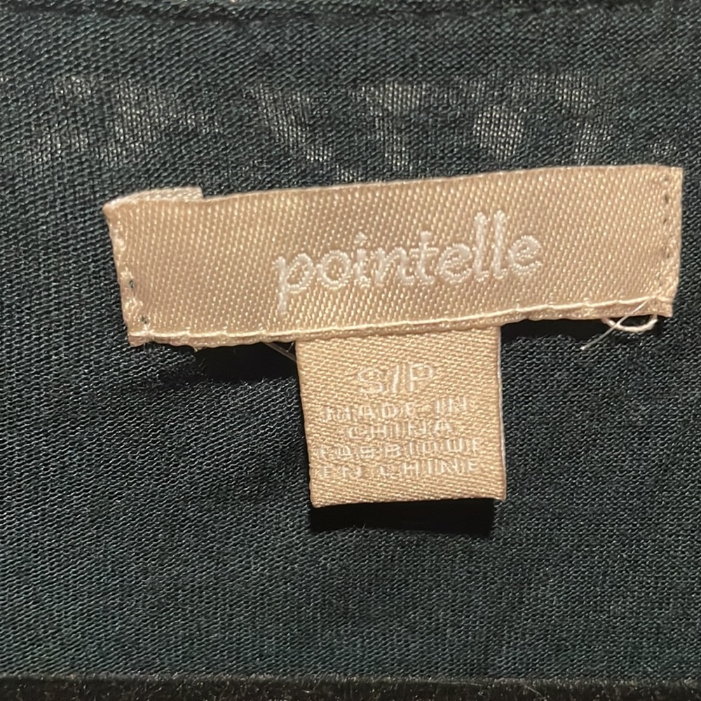 Pointelle Green Lace Blouse - Picture 4 of 4